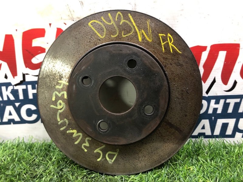 Тормозной диск MAZDA DEMIO DY3W ZJVE 2006 передний (б/у)