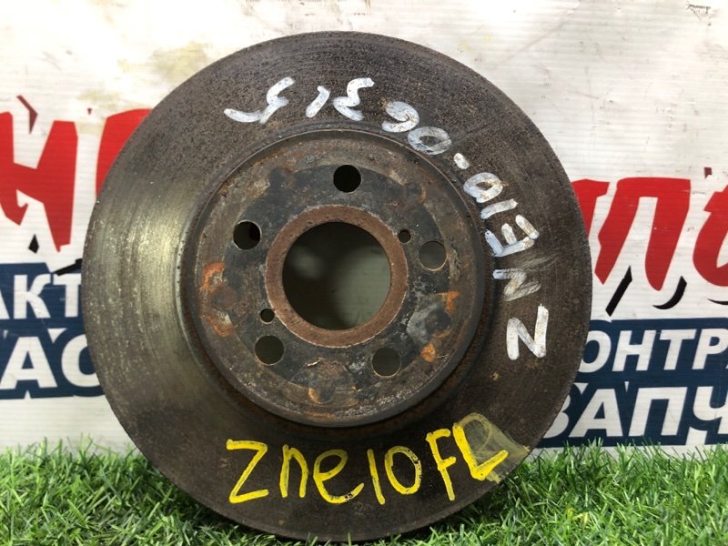 Тормозной диск TOYOTA WISH ZNE10 1ZZ-FE 2006 передний (б/у)