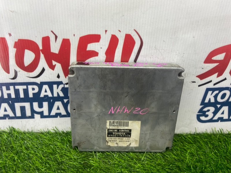 Блок управления EFI TOYOTA PRIUS NHW20 1NZ-FXE (б/у)