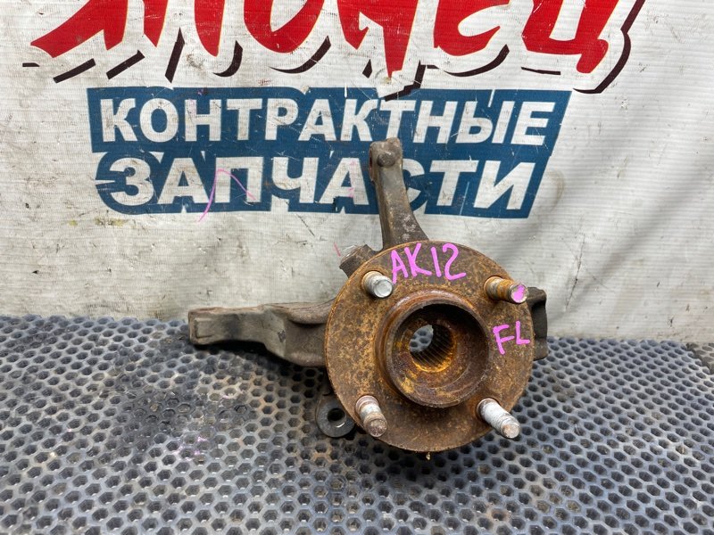 Ступица NISSAN MARCH AK12 CR12DE передняя левая (б/у)