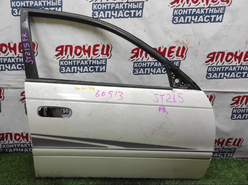 Дверь TOYOTA CALDINA ST215 3S-FE передняя правая (б/у)