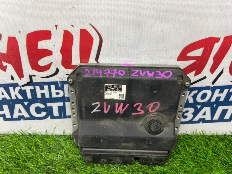 Блок управления EFI TOYOTA PRIUS ZVW30 2ZR-FXE (б/у)