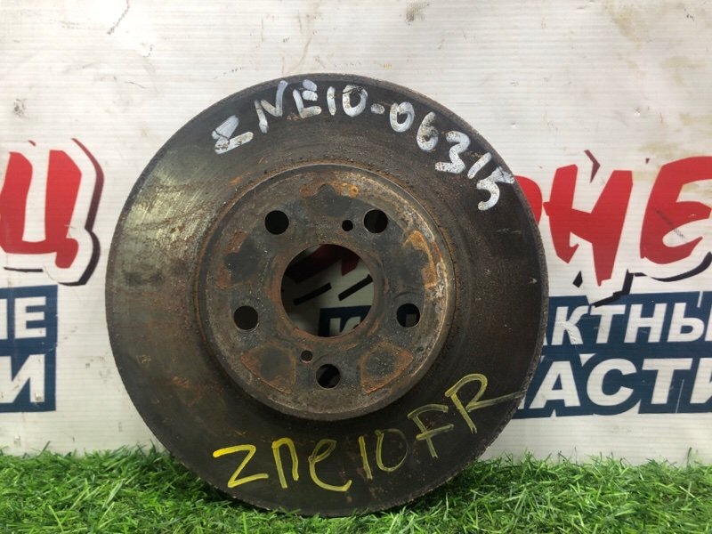 Тормозной диск TOYOTA WISH ZNE10 1ZZ-FE 2006 передний (б/у)