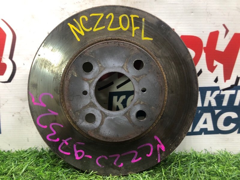 Тормозной диск TOYOTA RAUM NCZ20 1NZ-FE 2006 передний (б/у)