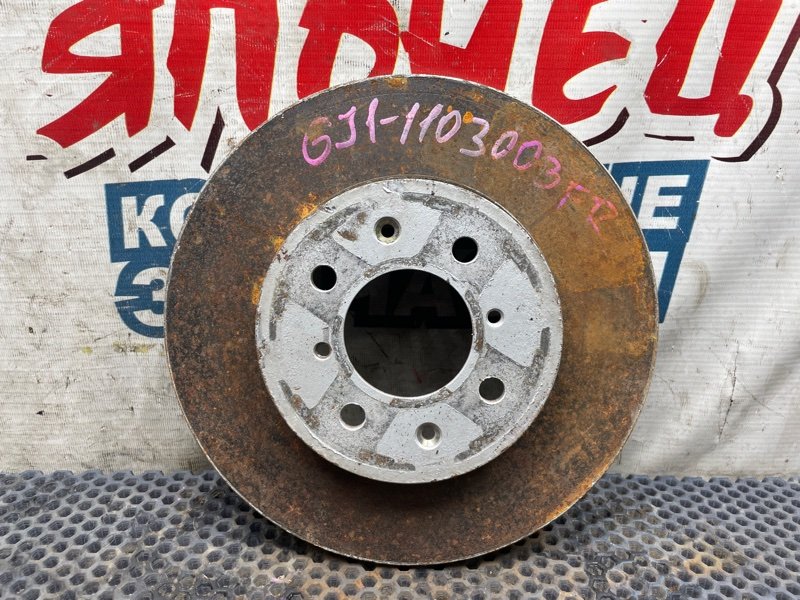 Тормозной диск HONDA AIRWAVE GJ1 L15A передний (б/у)