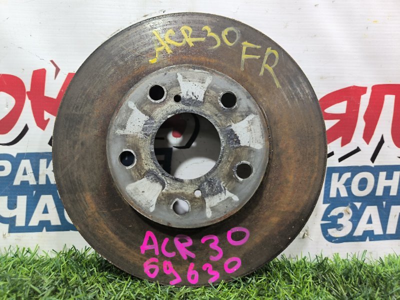 Тормозной диск TOYOTA ESTIMA ACR30 2AZ-FE 2002 передний (б/у)