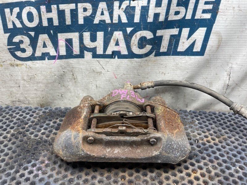 Суппорт MAZDA DEMIO DW3W B3 2000 передний левый (б/у)