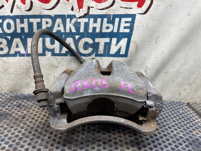 Суппорт TOYOTA MARK II JZX115 1JZ-GE передний левый (б/у)