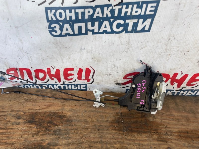 Замок двери MITSUBISHI OUTLANDER CW5W 4B12 передний правый (б/у)
