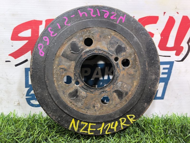 Тормозной барабан TOYOTA COROLLA FIELDER NZE124 1NZ-FE 2002 задний (б/у)