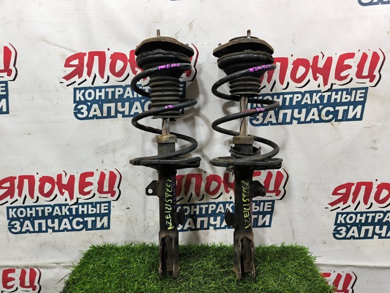 Стойка TOYOTA COROLLA SPACIO NZE121 1NZ-FE 2001 передняя (б/у)
