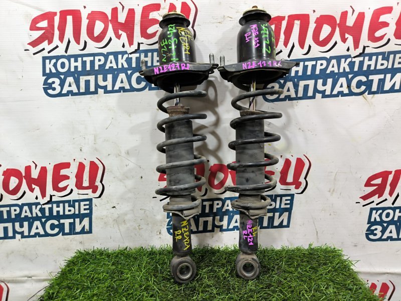 Стойка TOYOTA COROLLA RUNX NZE121 1NZ-FE 2002 задняя (б/у)