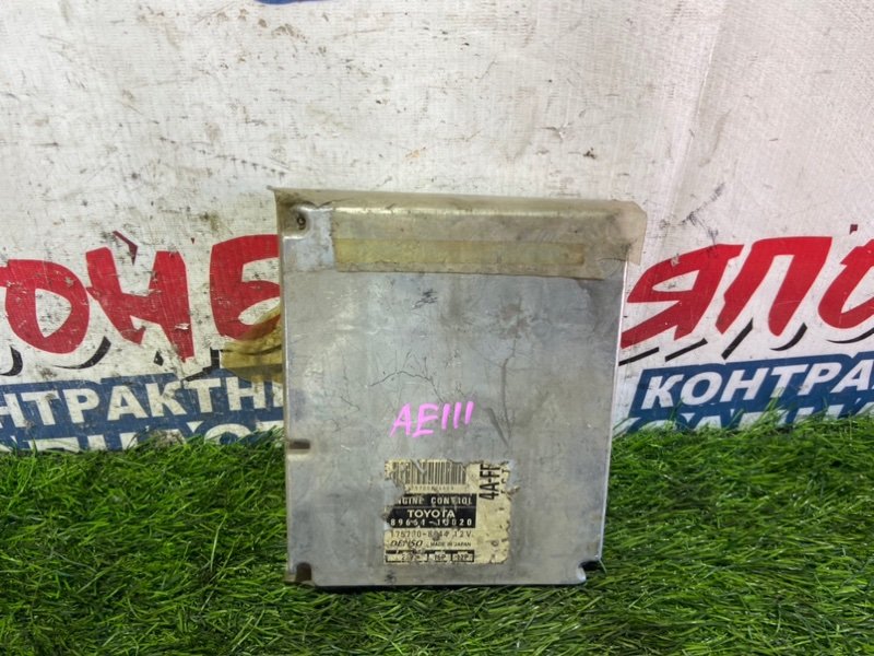 Блок управления EFI TOYOTA COROLLA SPACIO AE111 4A-FE (б/у) Блок управления EFI TOYOTA COROLLA SPACIO AE111 4A-FE (б/у)