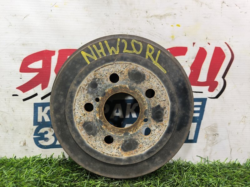Тормозной барабан TOYOTA PRIUS NHW20 1NZ-FXE 2004 задний (б/у)