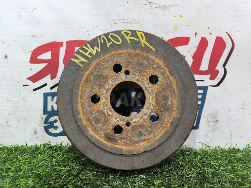Тормозной барабан TOYOTA PRIUS NHW20 1NZ-FXE 2004 задний (б/у)