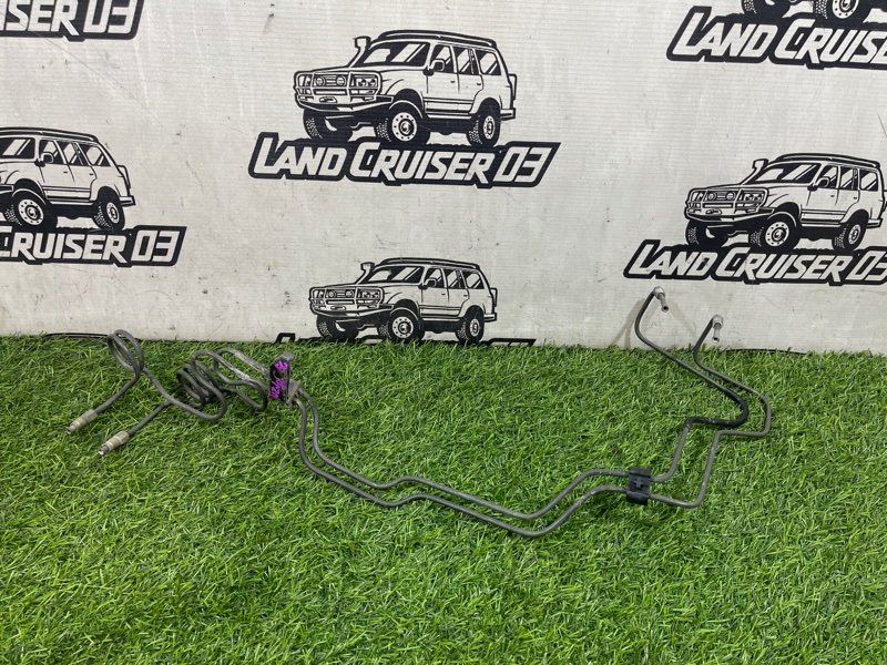 Трубка тормозная TOYOTA LAND CRUISER HZJ81 1HZ передняя левая (б/у)