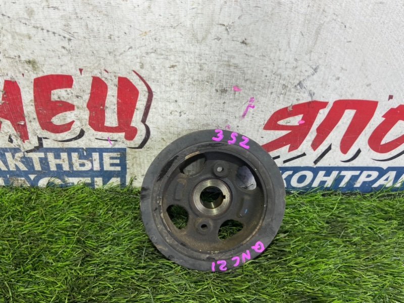 Шкив коленвала TOYOTA BB QNC21 3SZ-VE (б/у)