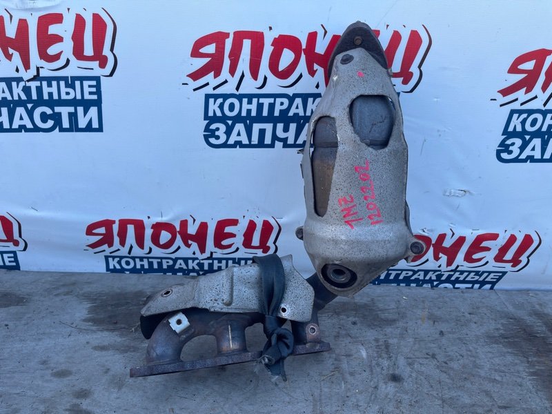 Коллектор выпускной TOYOTA KLUGER V MCU20 1MZ-FE задний (б/у)