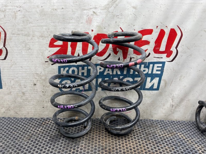 Пружина TOYOTA RAUM NCZ20 1NZ-FE задняя (б/у)