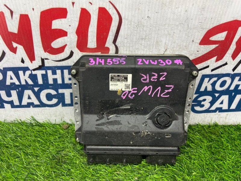 Блок управления EFI TOYOTA PRIUS ZVW30 2ZR-FXE (б/у)