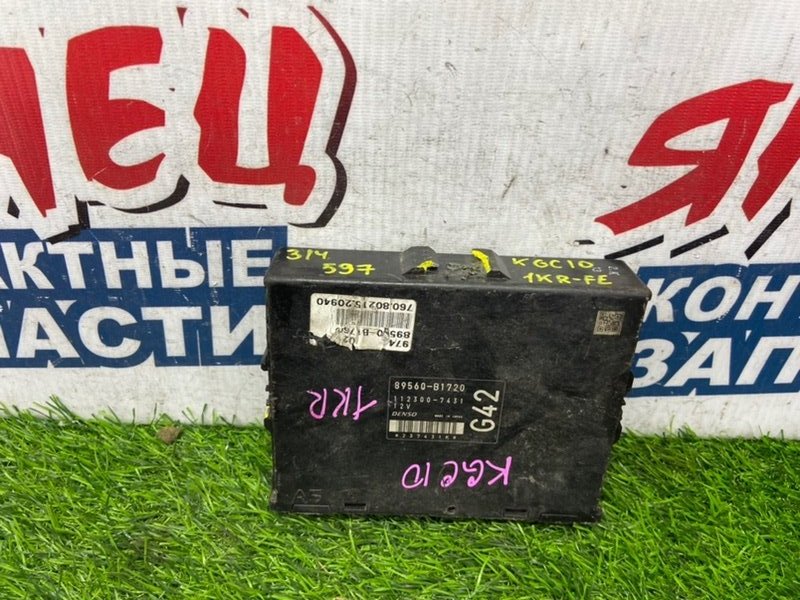 Блок управления EFI TOYOTA PASSO KGC10 1KR-FE (б/у)