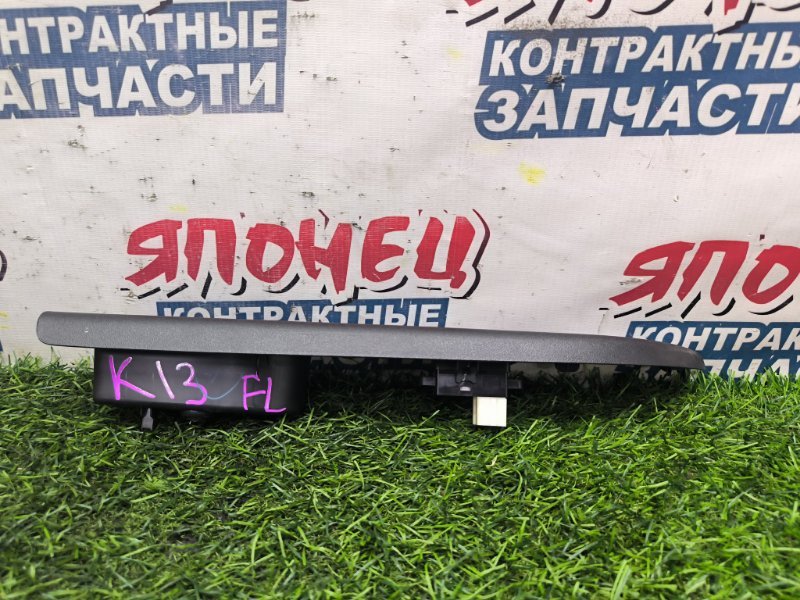 Кнопка стеклоподъемника NISSAN MARCH K13 HR12DE передняя левая (б/у)