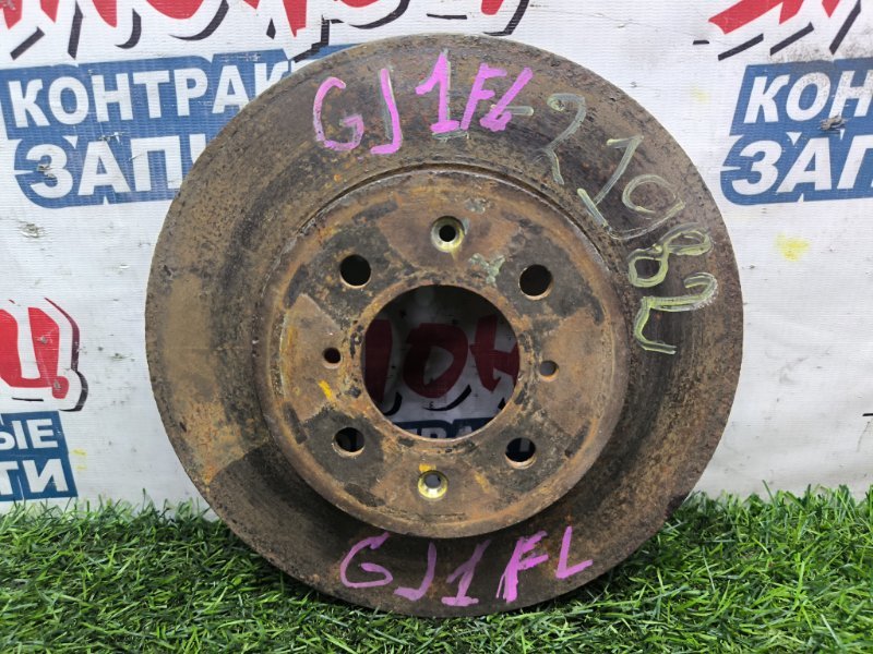 Тормозной диск HONDA AIRWAVE GJ1 L15A передний (б/у)