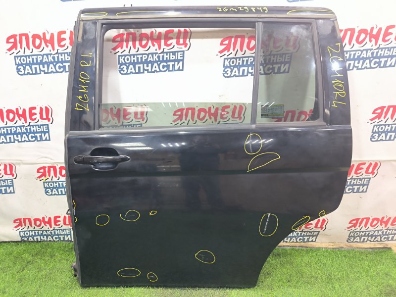 Дверь TOYOTA ISIS ZGM10 2ZR-FAE 2011 задняя левая (б/у)