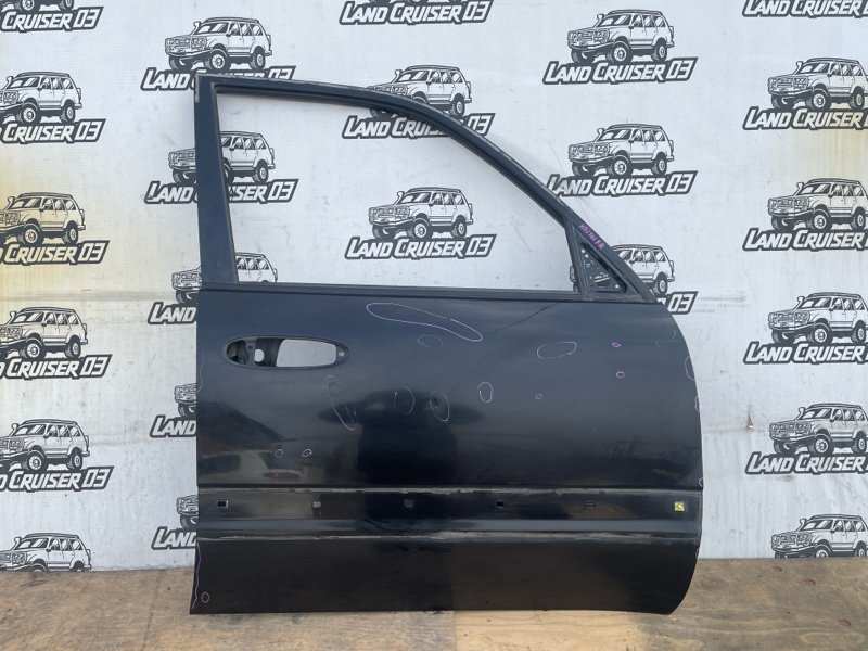 Дверь TOYOTA LAND CRUISER HDJ101 1HD-FTE передняя правая (б/у)