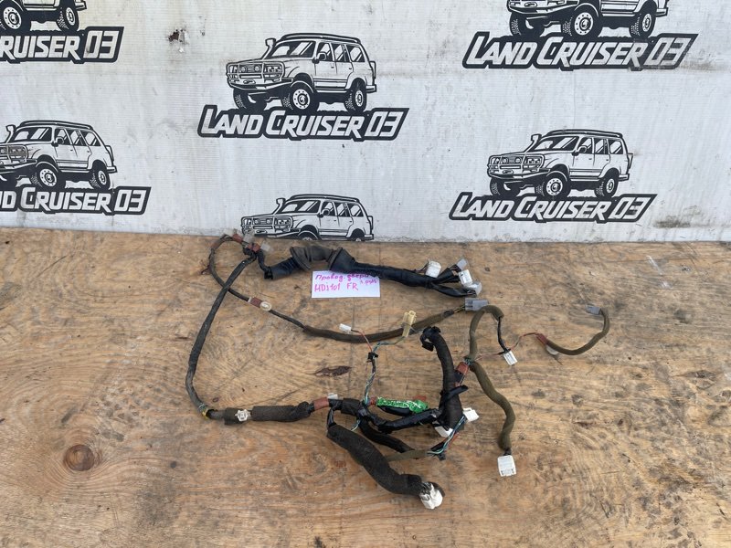 Проводка двери TOYOTA LAND CRUISER HDJ101 1HD-FTE передняя правая (б/у)