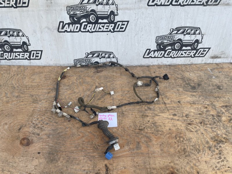 Проводка двери TOYOTA LAND CRUISER HDJ101 1HD-FTE задняя правая (б/у)