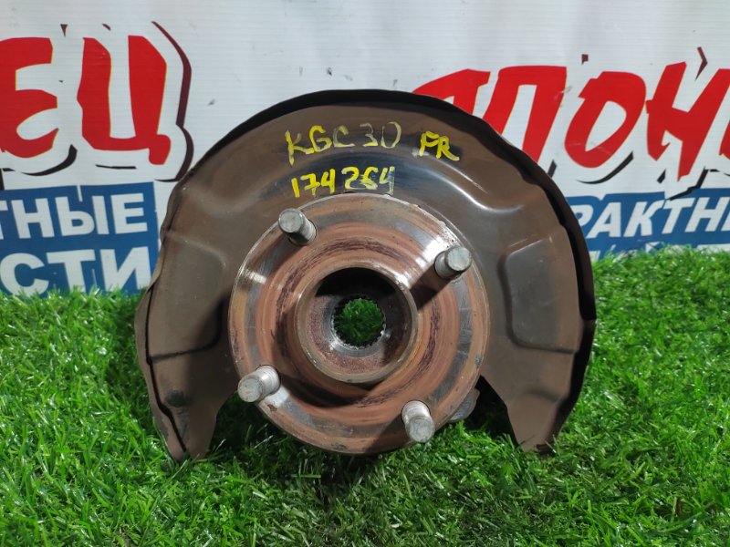Ступица TOYOTA PASSO KGC30 1KR-FE передняя правая (б/у) Ступица TOYOTA PASSO KGC30 1KR-FE передняя правая (б/у)