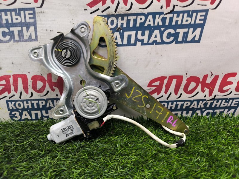Стеклоподъемник TOYOTA CROWN JZS171 1JZ-GE 2000 задний левый (б/у)