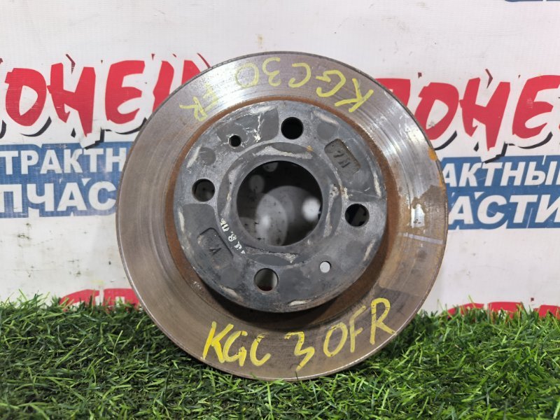 Тормозной диск TOYOTA PASSO KGC30 1KR-FE передний (б/у)