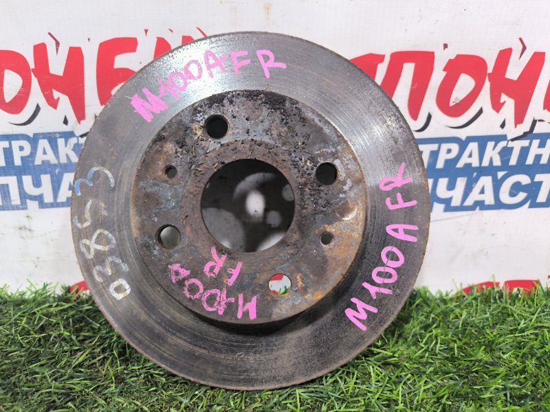 Тормозной диск TOYOTA DUET M100A EJ-DE передний (б/у)