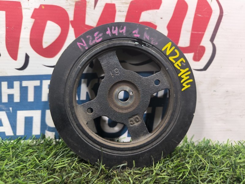 Шкив коленвала TOYOTA COROLLA RUNX NZE144 1NZ-FE (б/у) Шкив коленвала TOYOTA COROLLA RUNX NZE144 1NZ-FE (б/у)