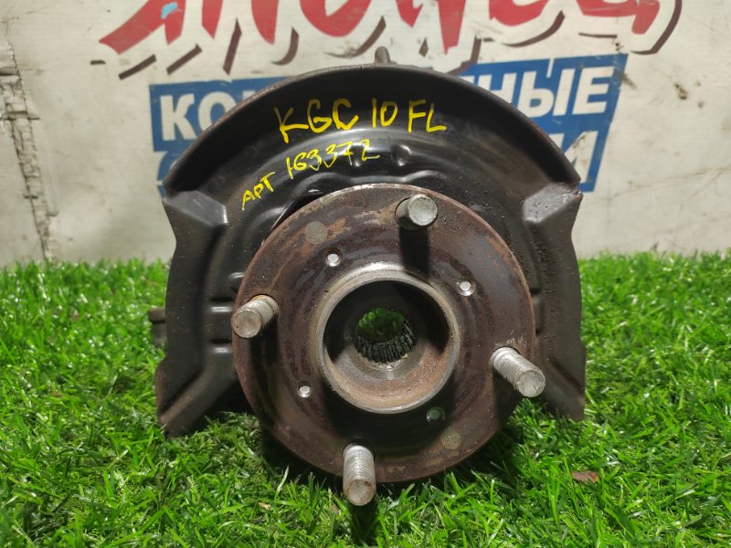 Ступица TOYOTA PASSO KGC10 1KR-FE передняя левая (б/у) Ступица TOYOTA PASSO KGC10 1KR-FE передняя левая (б/у)