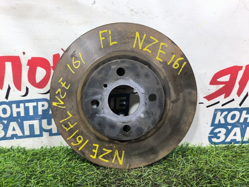 Тормозной диск TOYOTA COROLLA FIELDER NZE161 1NZ-FE передний (б/у)