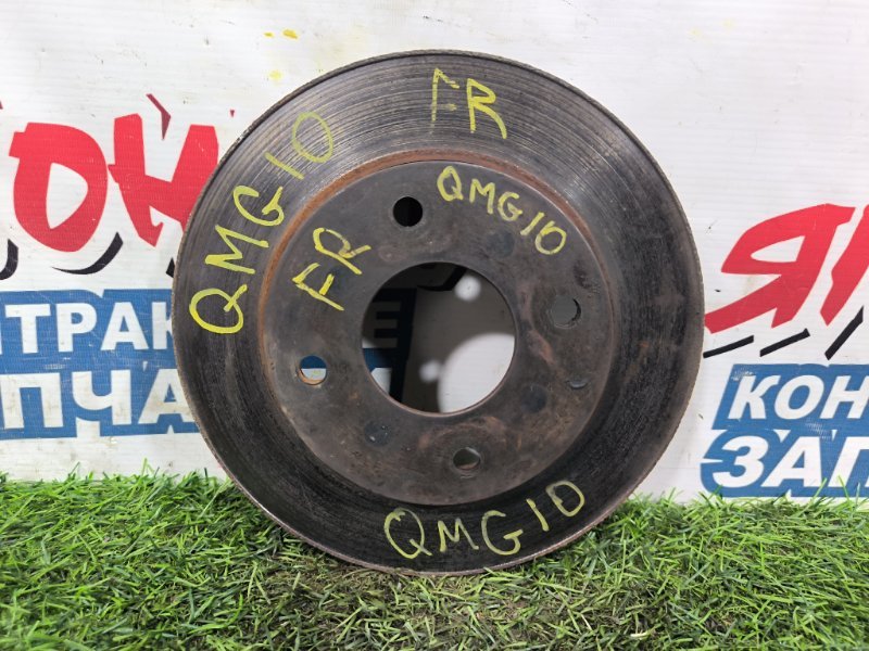 Тормозной диск NISSAN BLUEBIRD SYLPHY QNG10 QG18DE передний (б/у)