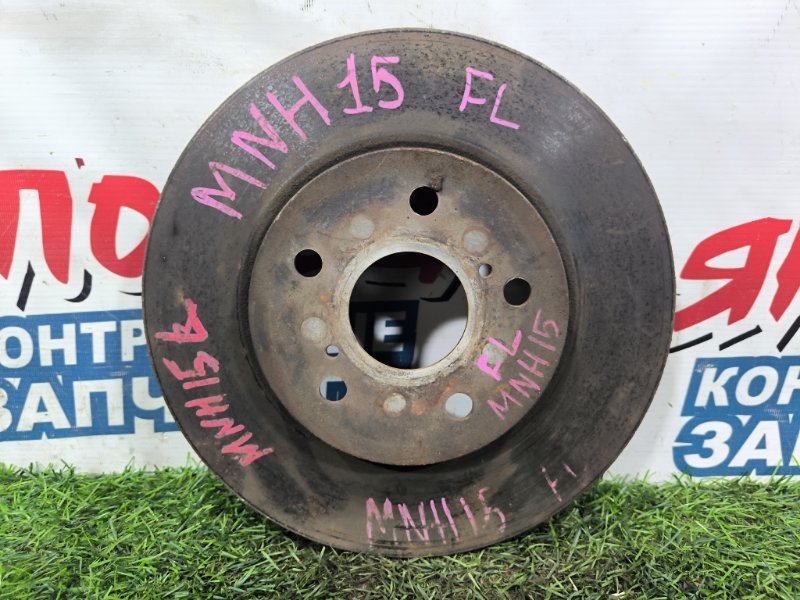 Тормозной диск TOYOTA ALPHARD MNH15 1MZ-FE передний (б/у)