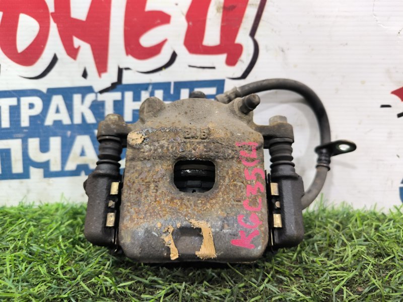 Суппорт TOYOTA PASSO KGC35 1KR-FE передний левый (б/у) Суппорт TOYOTA PASSO KGC35 1KR-FE передний левый (б/у)