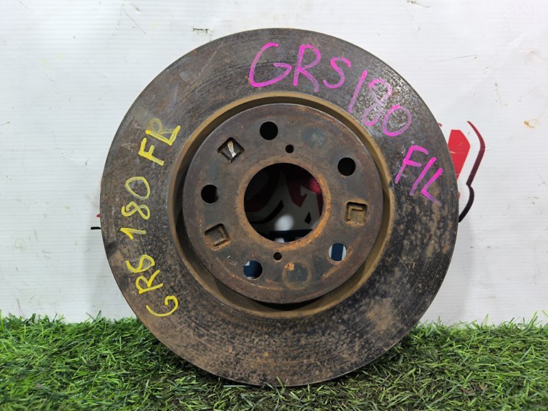 Тормозной диск TOYOTA CROWN GRS180 4GR-FSE передний (б/у) Тормозной диск TOYOTA CROWN GRS180 4GR-FSE передний (б/у)