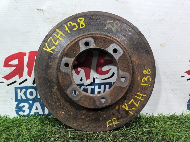 Тормозной диск TOYOTA HIACE KZH138 1KZ-TE передний (б/у) Тормозной диск TOYOTA HIACE KZH138 1KZ-TE передний (б/у)