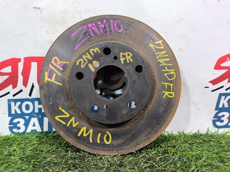 Тормозной диск TOYOTA ISIS ZNM10 1ZZ-FE передний (б/у) Тормозной диск TOYOTA ISIS ZNM10 1ZZ-FE передний (б/у)