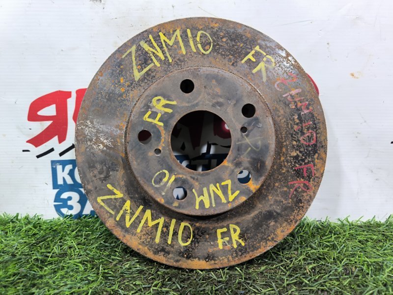 Тормозной диск TOYOTA ISIS ZNM10 1ZZ-FE передний (б/у) Тормозной диск TOYOTA ISIS ZNM10 1ZZ-FE передний (б/у)