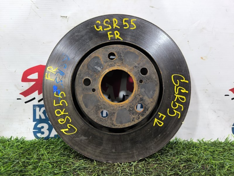 Тормозной диск TOYOTA ESTIMA GSR55 2GR-FE передний (б/у) Тормозной диск TOYOTA ESTIMA GSR55 2GR-FE передний (б/у)
