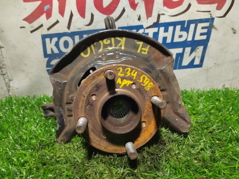Ступица TOYOTA PASSO KGC10 1KR-FE передняя левая (б/у) Ступица TOYOTA PASSO KGC10 1KR-FE передняя левая (б/у)