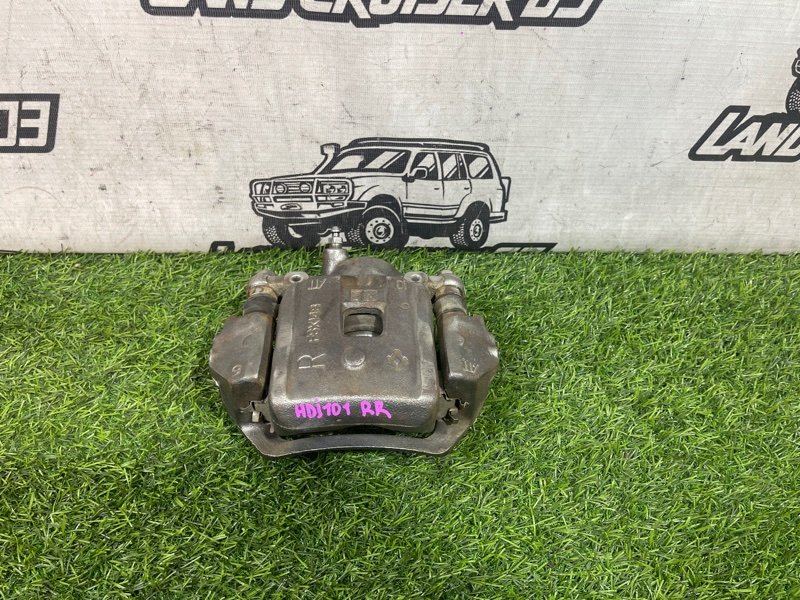 Суппорт TOYOTA LAND CRUISER UZJ200 2UZ-FE задний правый (б/у) Суппорт TOYOTA LAND CRUISER UZJ200 2UZ-FE задний правый (б/у)