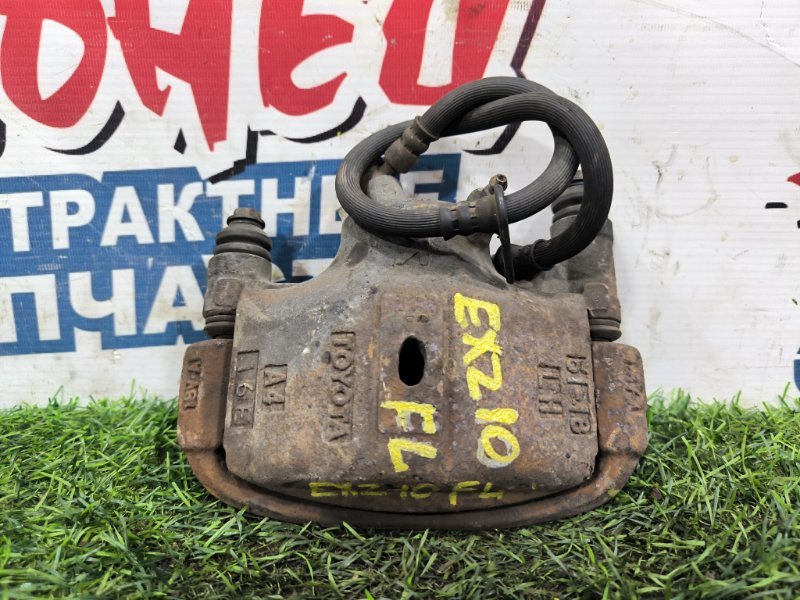 Суппорт TOYOTA RAUM EXZ10 5E-FE передний левый (б/у) Суппорт TOYOTA RAUM EXZ10 5E-FE передний левый (б/у)