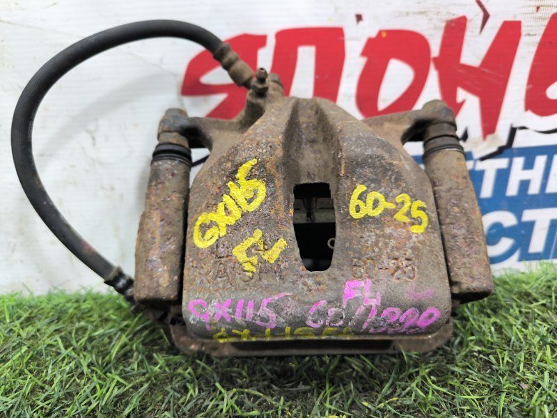 Суппорт TOYOTA MARK II GX115 1G-FE передний левый (б/у)